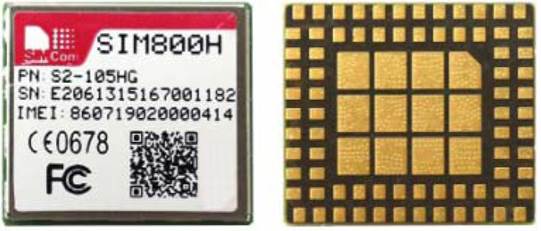 Изменение аппаратной части GSM-модуля SIM800H от SIMCom