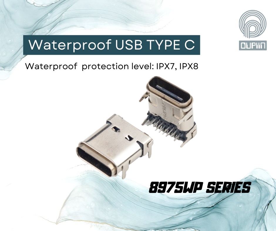 Влагозащищённые разъёмы USB-C от OUPIIN Влагозащищённые разъёмы USB-C от OUPIIN